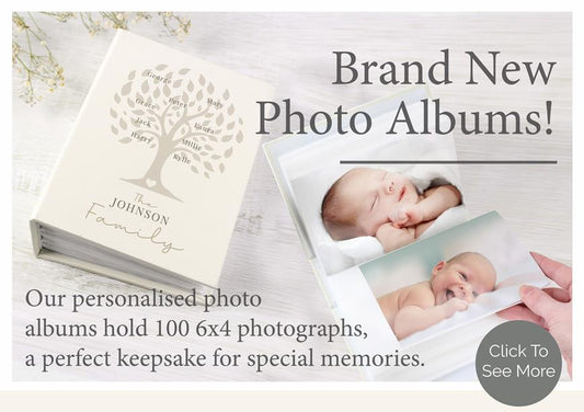 Personalised 6x4 Photo Albums 