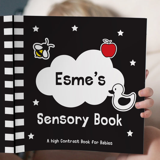 Personalised Sensory Baby Book