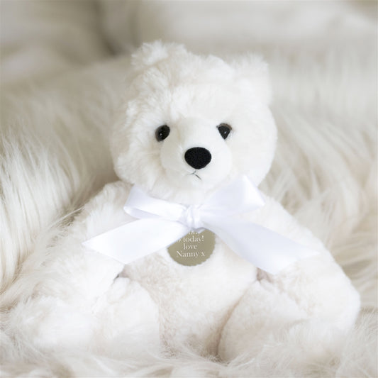 Scout the Personalised Polar Bear Soft Toy