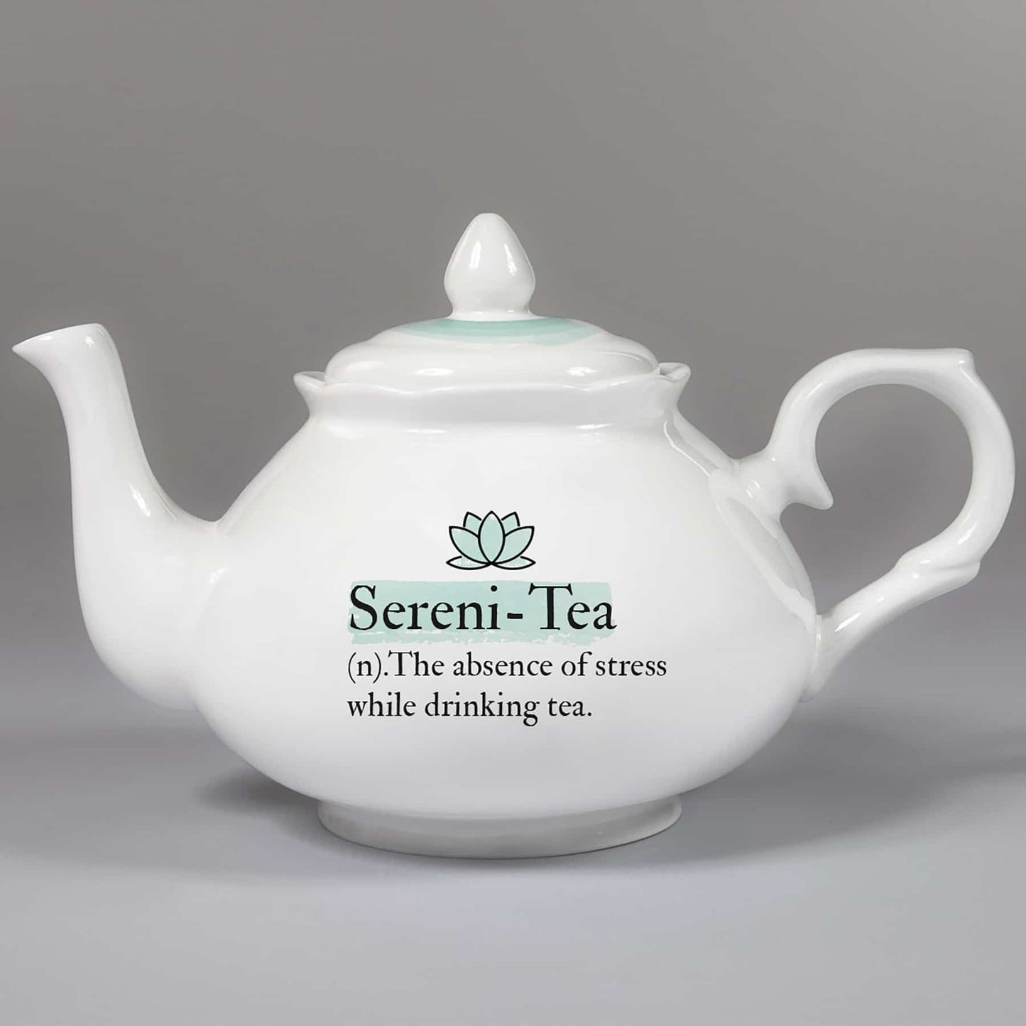 Personalised Sereni-Tea Tea Pot