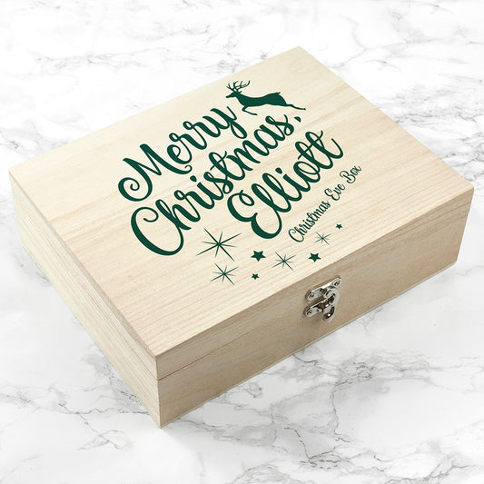 Personalised Rudolf Christmas Eve Box