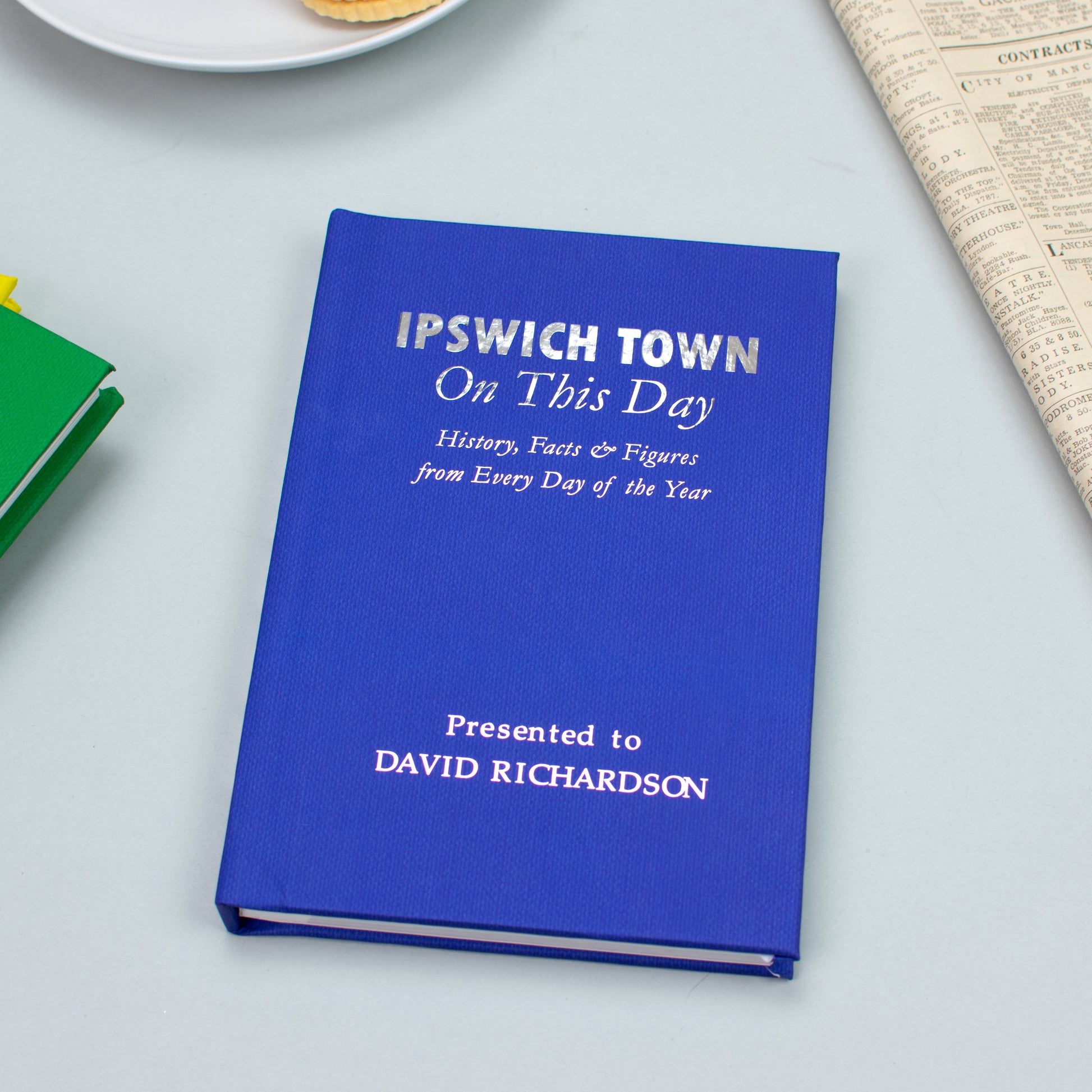 Personalised Ipswich Town On This Day Book