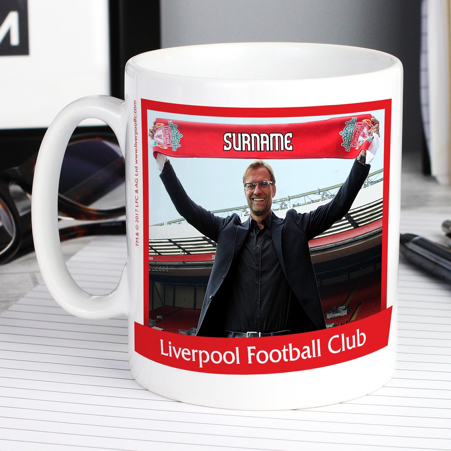 Liverpool FC Manager Personalised Mug