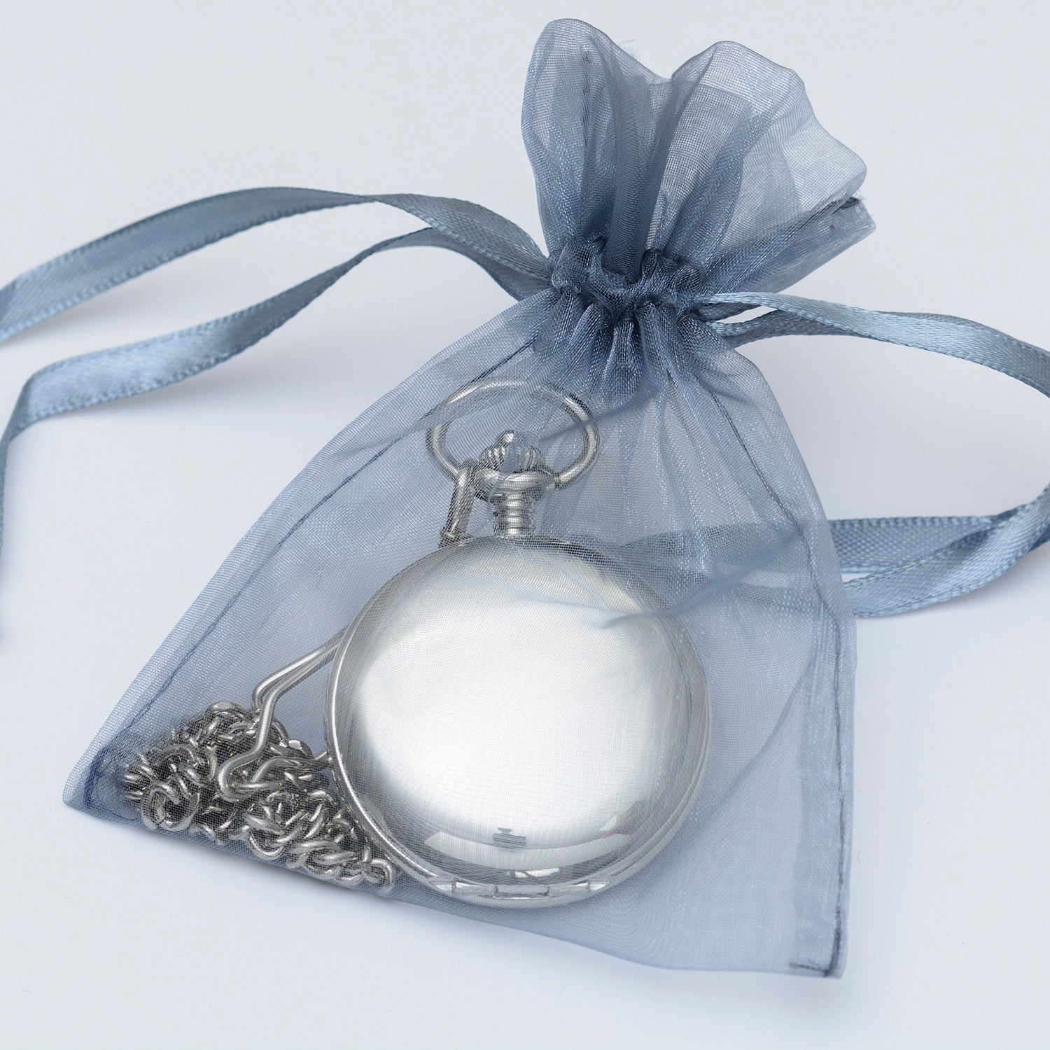 Engraved Pocket Watch For Father Of The Groom - Thank You