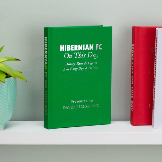 Personalised Hibernian On This Day Book