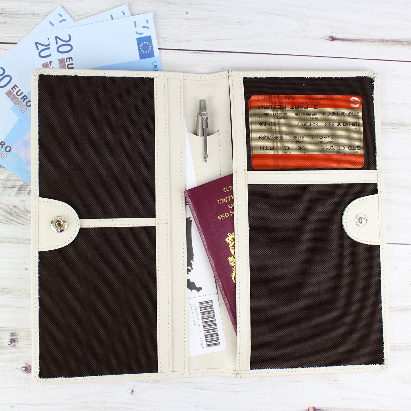 Personalised A Lifetime Of Adventures Mr & Mrs Travel Document Holder