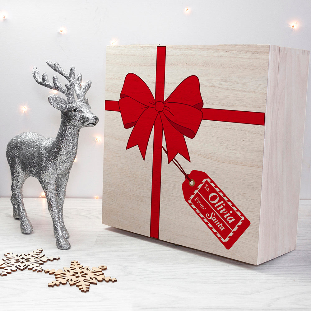 Personalised All Wrapped Up Christmas Eve Box