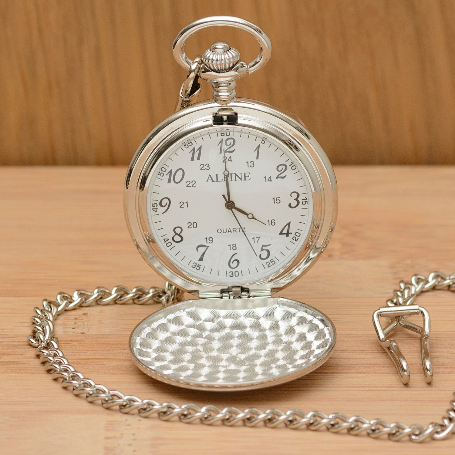 Engraved Pocket Watch For Father Of The Bride
