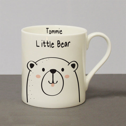 Personalised Little Bear Balmoral Bone China Mug