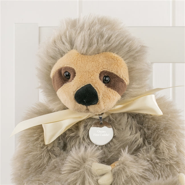 Personalised Sid The Sloth Soft Toy