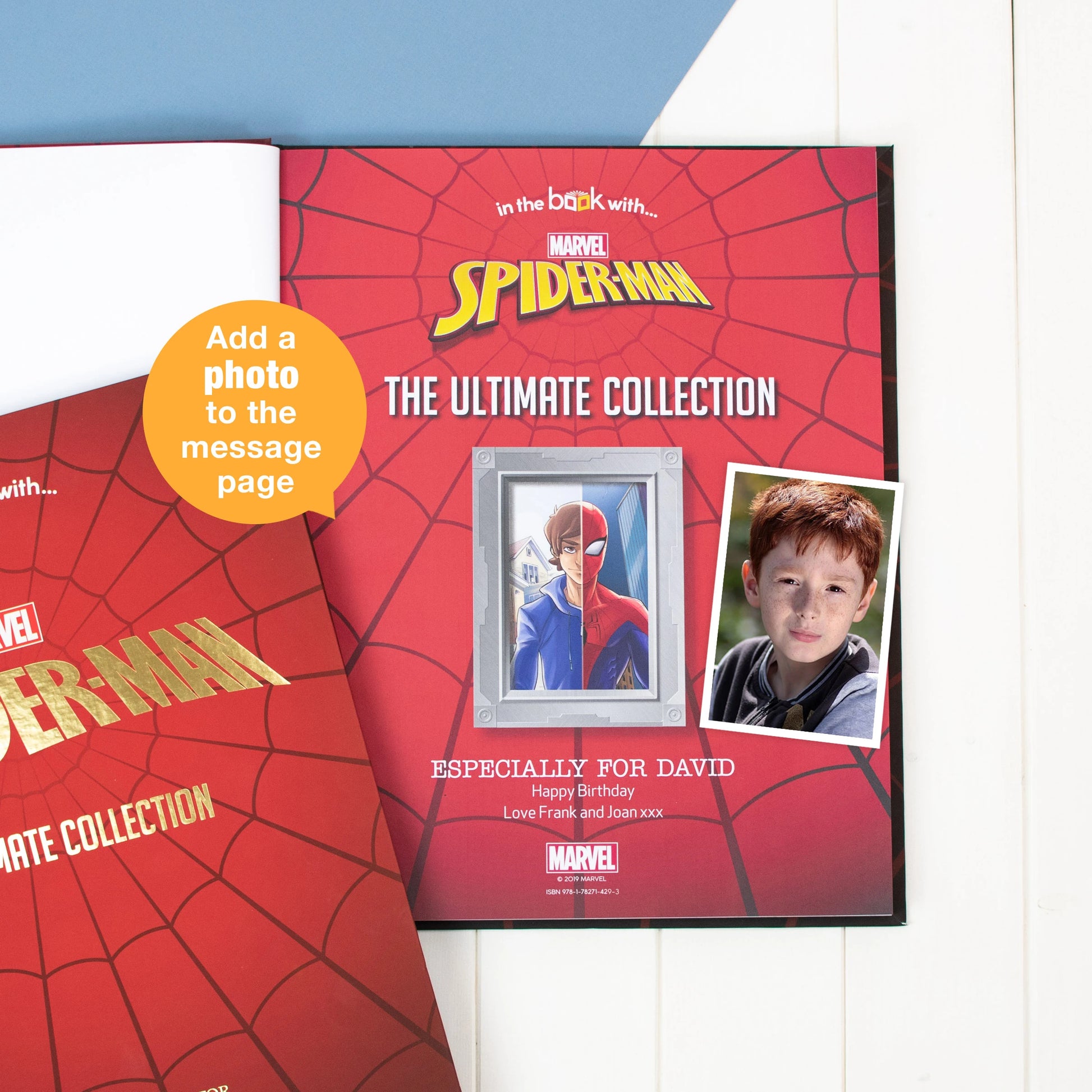 Personalised Spider-Man Collection Book