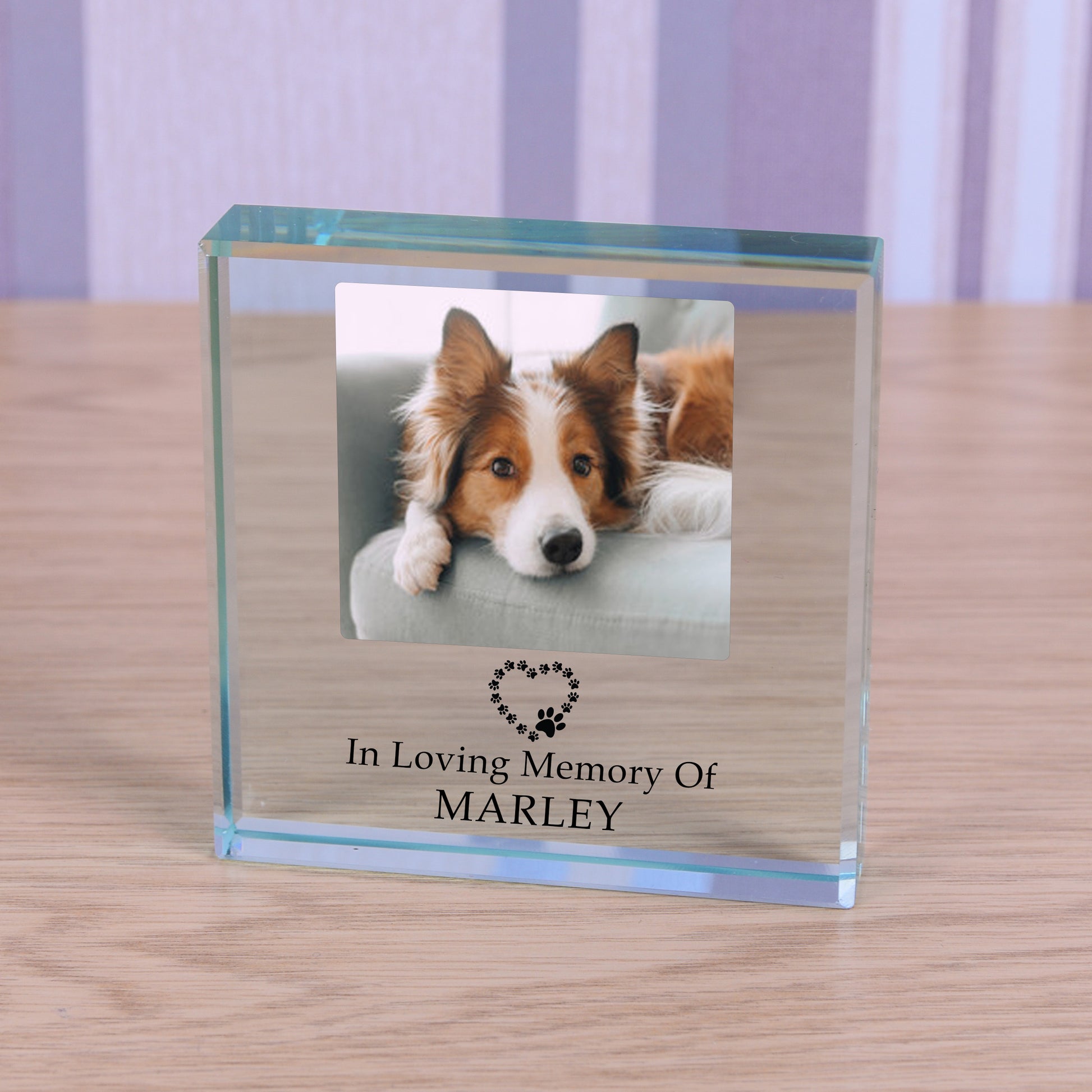 Personalised Photo Pet Memorial Ornament - In Loving Memory Of