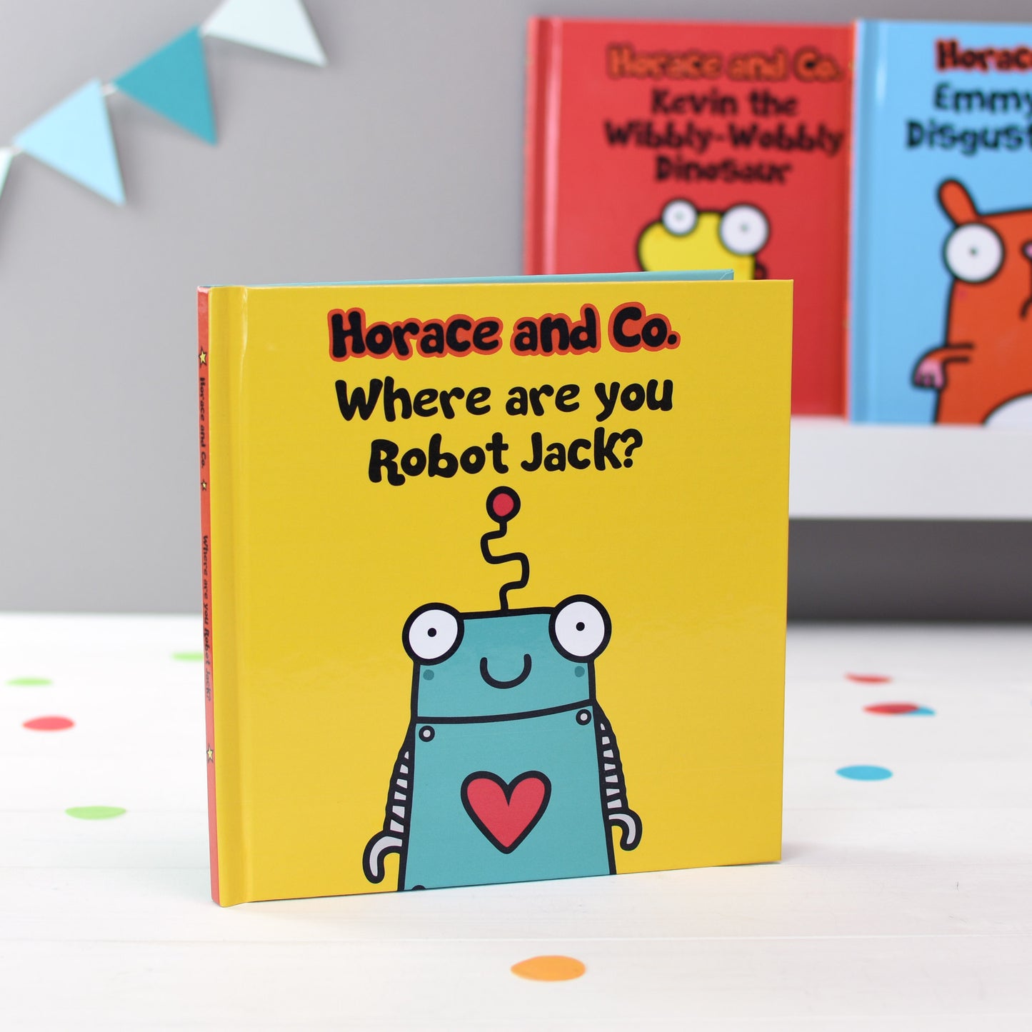 Personalised “Where Are You?” Robot Book