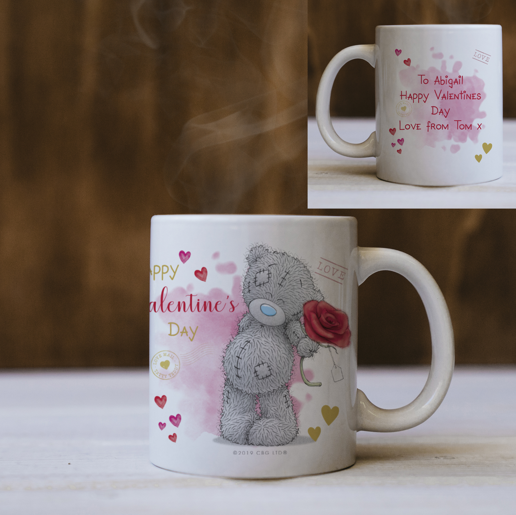 Personalised Me To You Valentine’s Mug