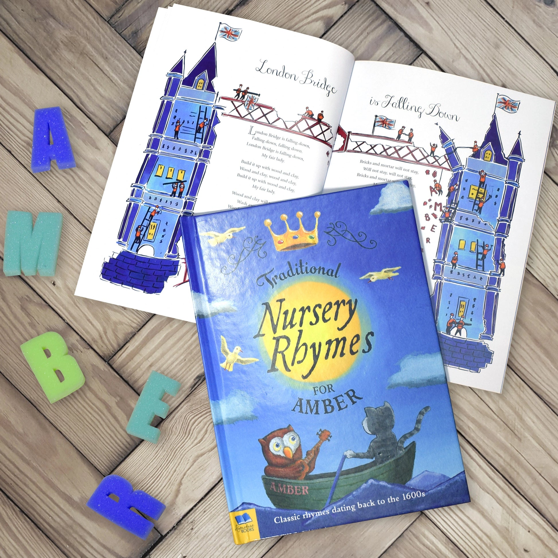 Personalised Traditional Nursery Rhymes Book