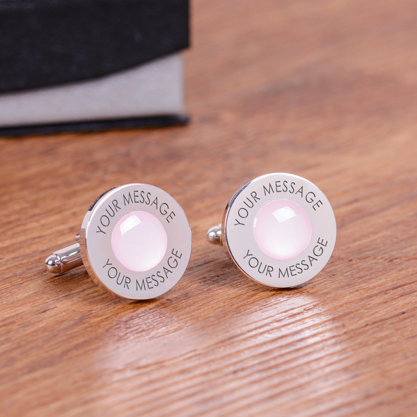 Personalised Your Message Cufflinks - Coloured