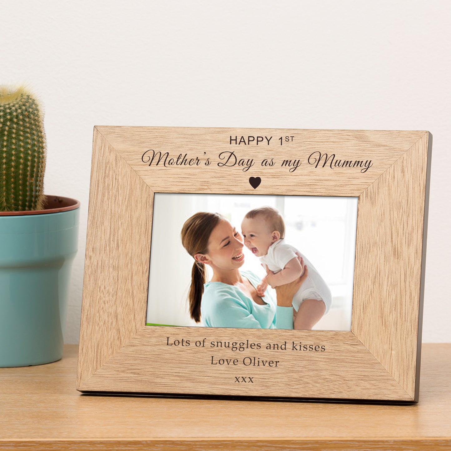Happy 1st Mothers Day As My Photo Frame - Personalised
