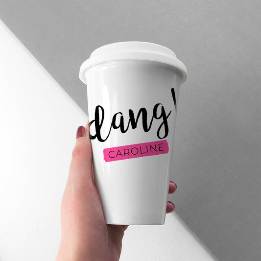 Personalised Dang Eco Travel Cup