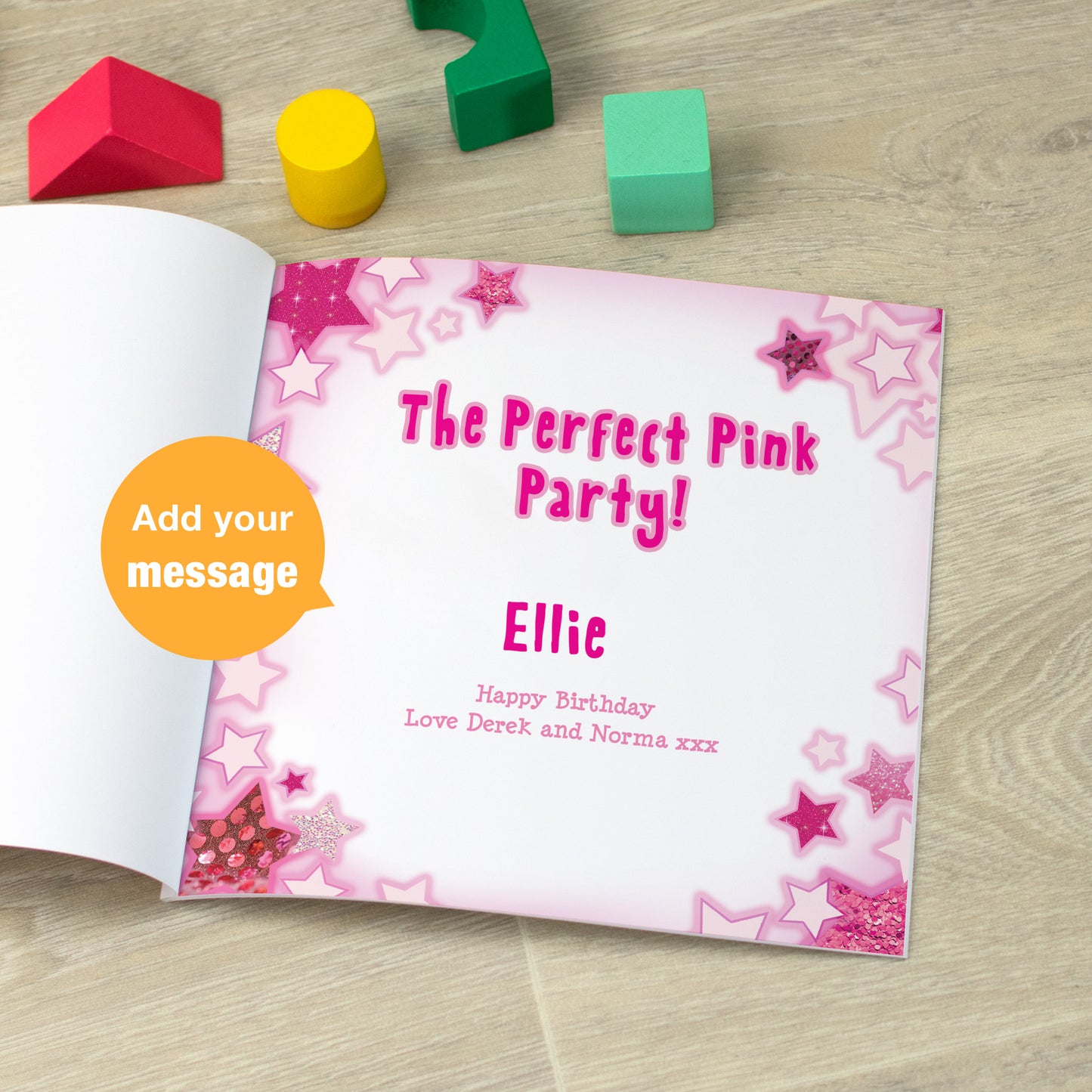Personalised The Perfect Pink Party Children’s Book