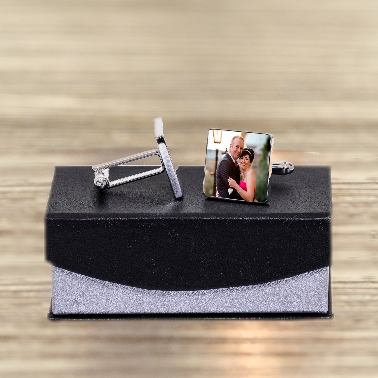 Personalised Special Date/Message & Photo Cufflinks