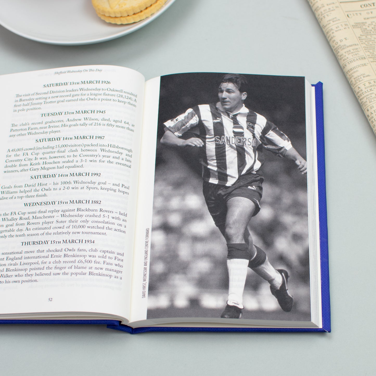 Personalised Sheffield Wednesday On This Day Book