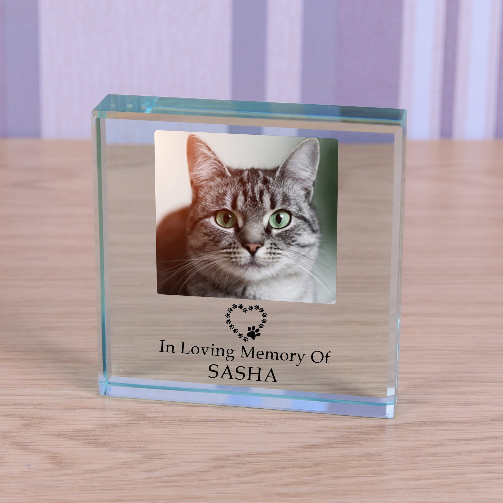 Personalised Photo Pet Memorial Ornament - In Loving Memory Of