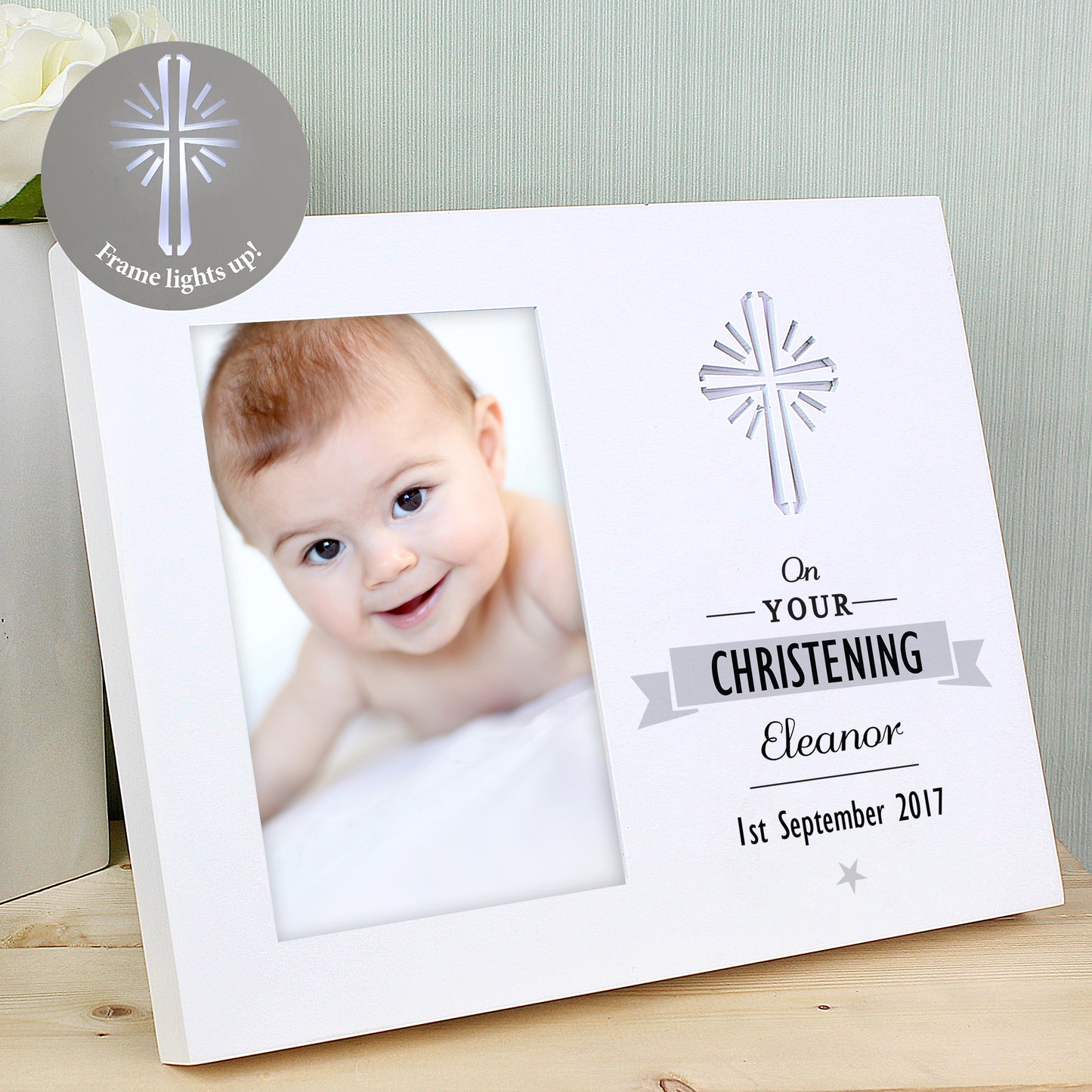 Personalised On Your... 4x6 Light Up Photo Frame