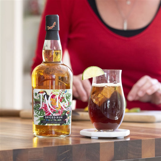 Personalised Toucan Spiced Rum Bottle