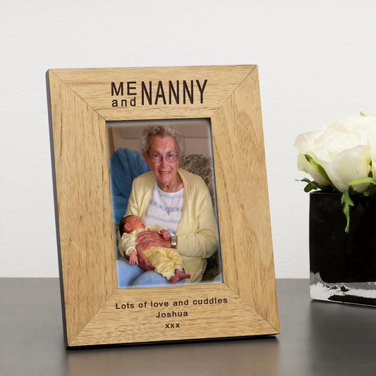 Me and Nanny Photo Frame - Personalised