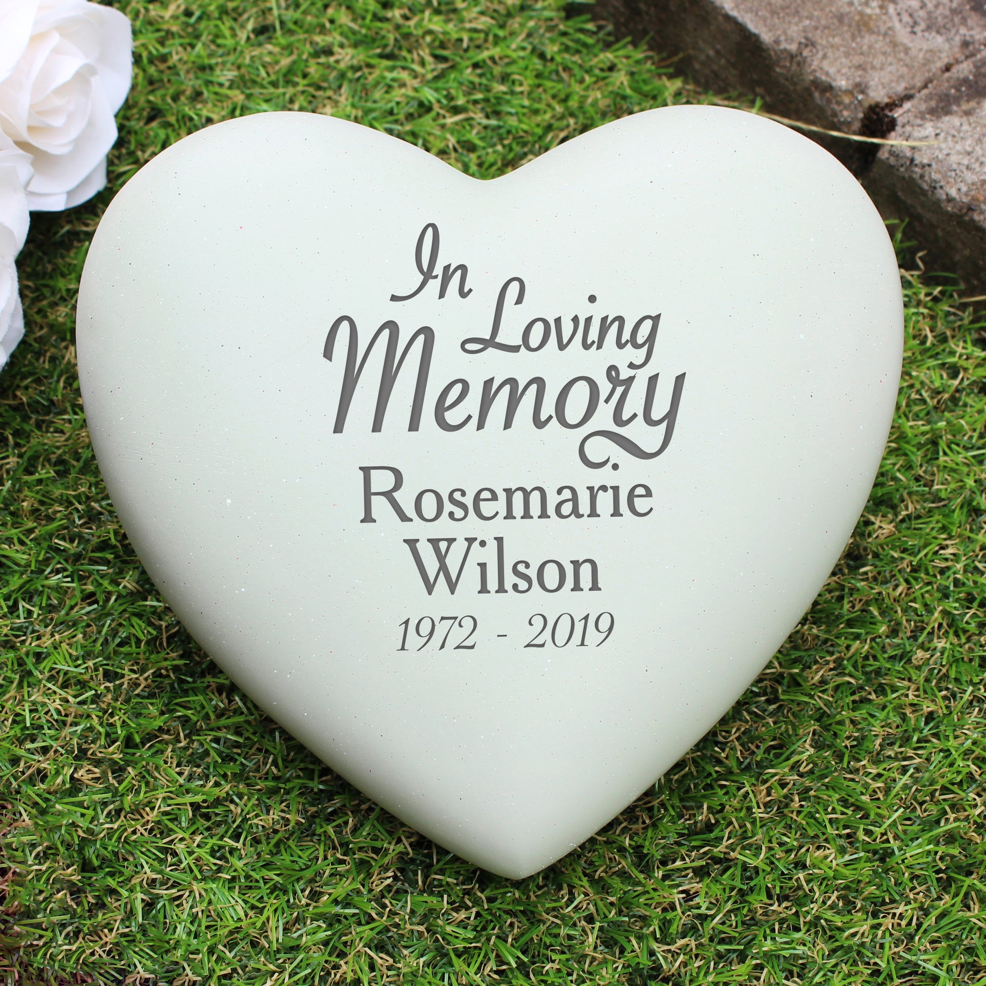 Personalised In Loving Memory Memorial Graveside Plaque Ornamental
