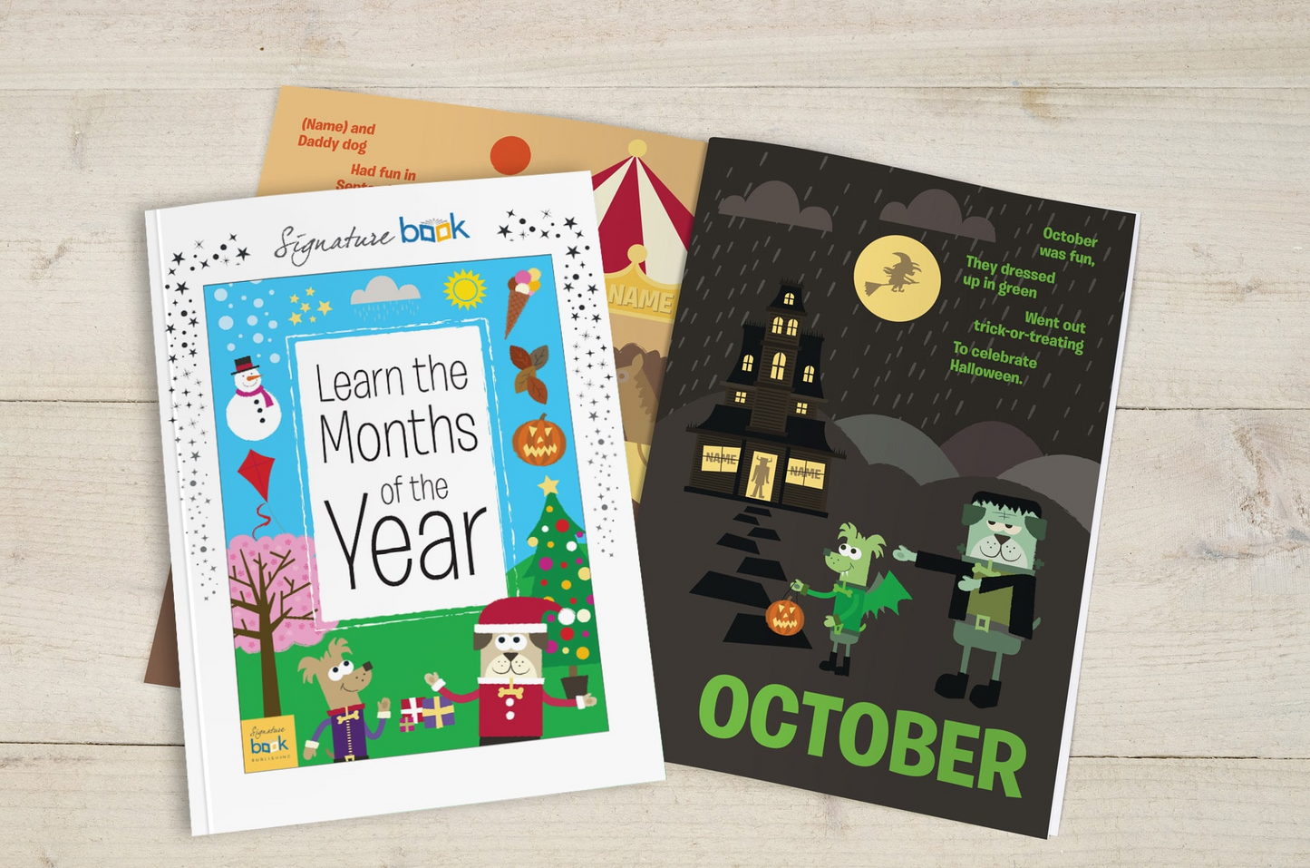 Personalised Months of the Year Children’s Book