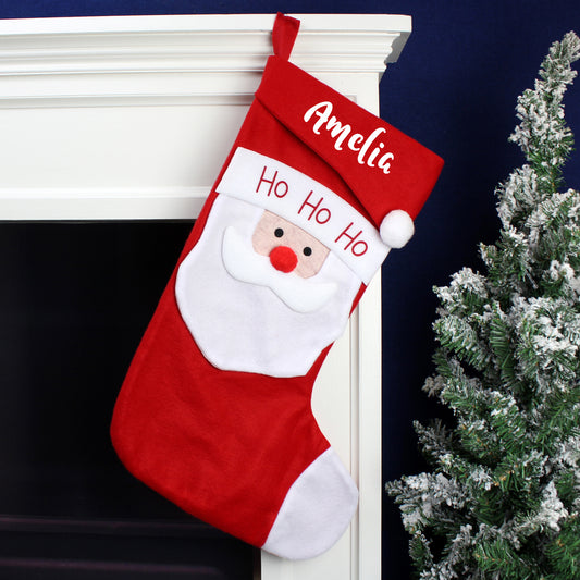Personalised Santa Christmas Stocking