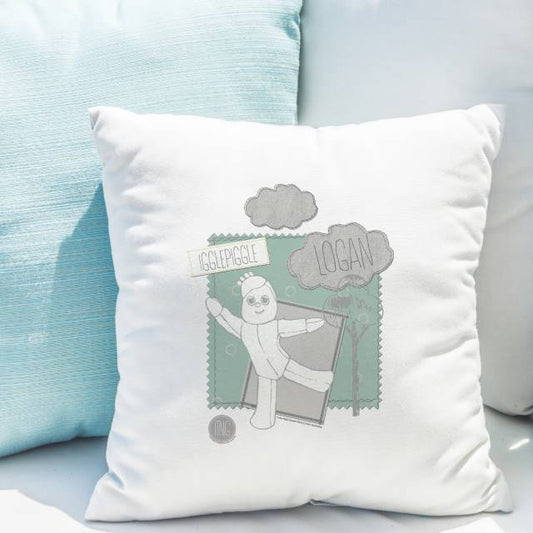 Personalised In The Night Garden Igglepiggle Stamp Cushion - PCS Cufflinks & Gifts