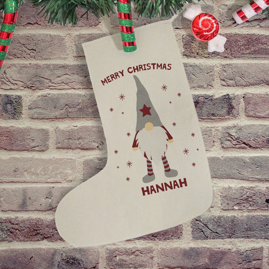 Personalised Gonk Christmas Stocking - PCS Cufflinks & Gifts