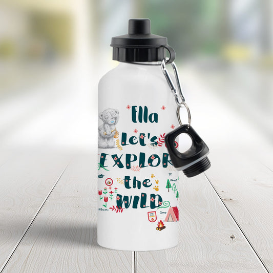 Personalised Me To You Let’s Explore the Wild Drinks Bottle