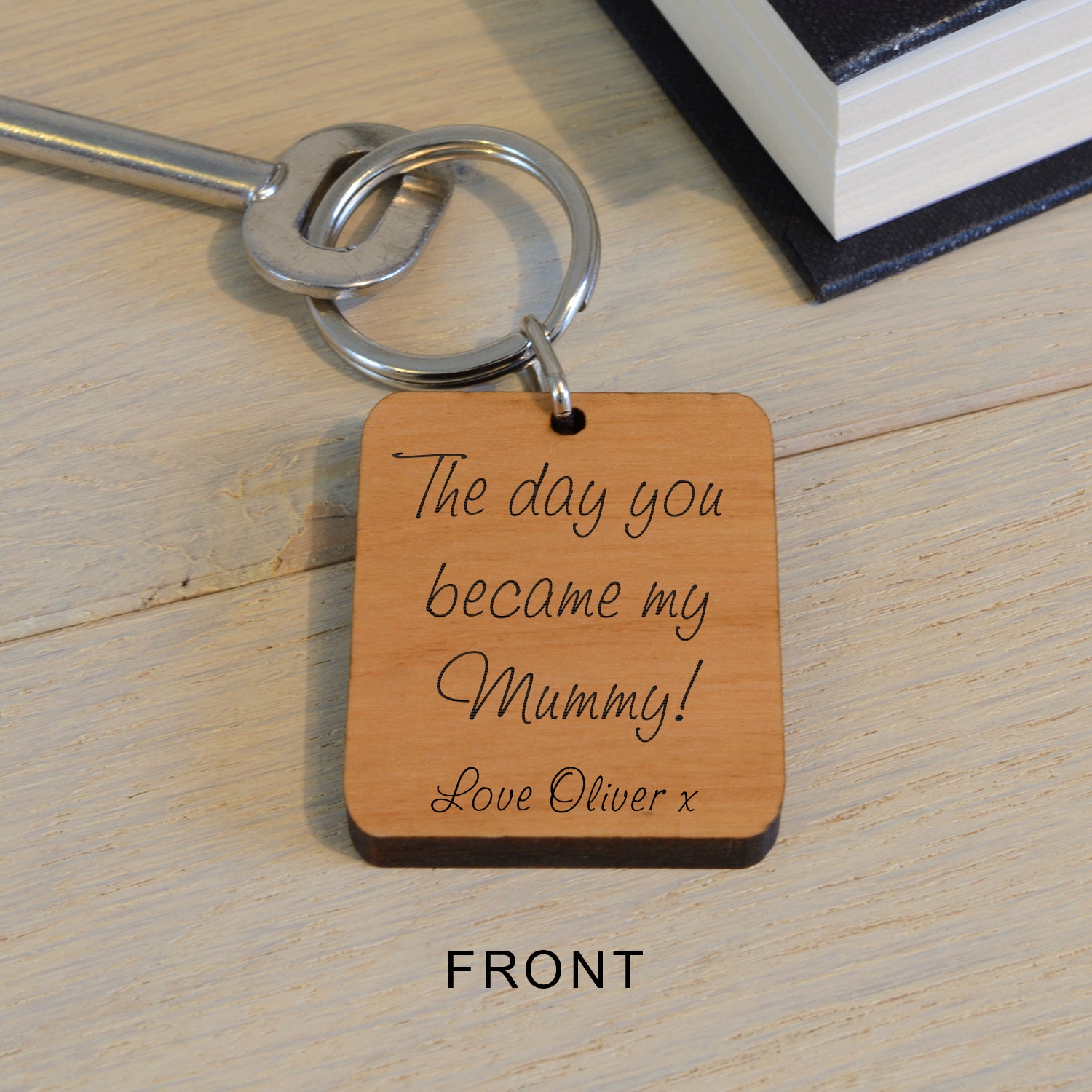 New Mum Keyring - The day you became my Mummy!