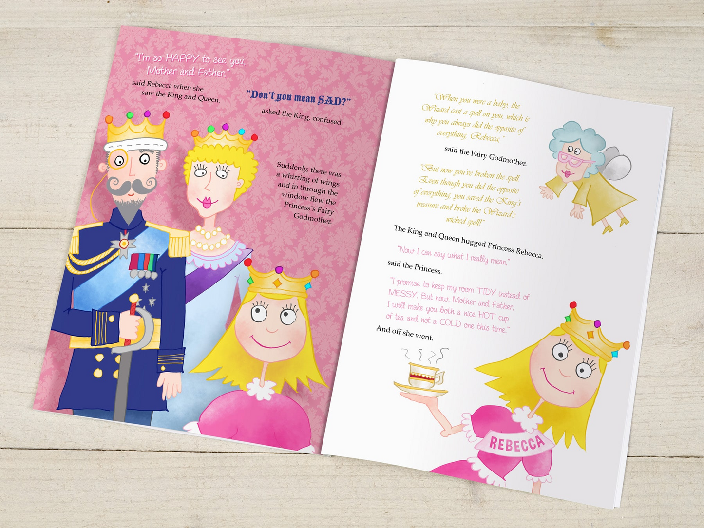 Personalised The Princess Opposite Book