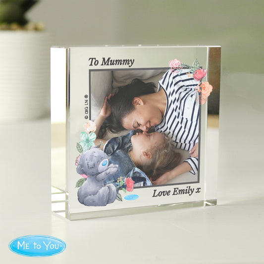 Personalised Me To You Floral Photo Token - Gift For Mum