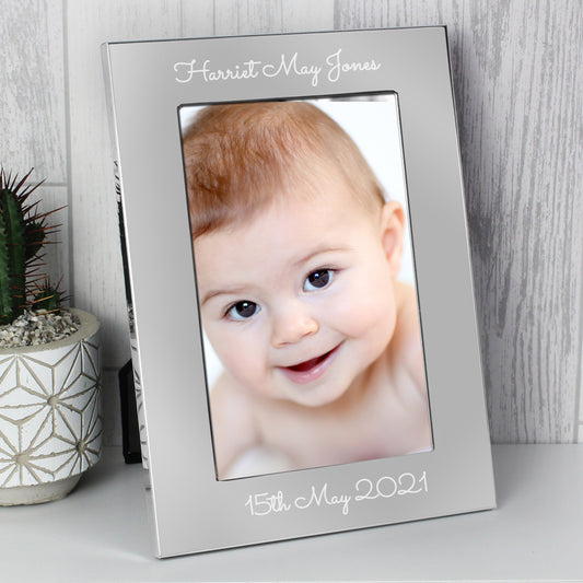 Personalised New Baby Photo Frame