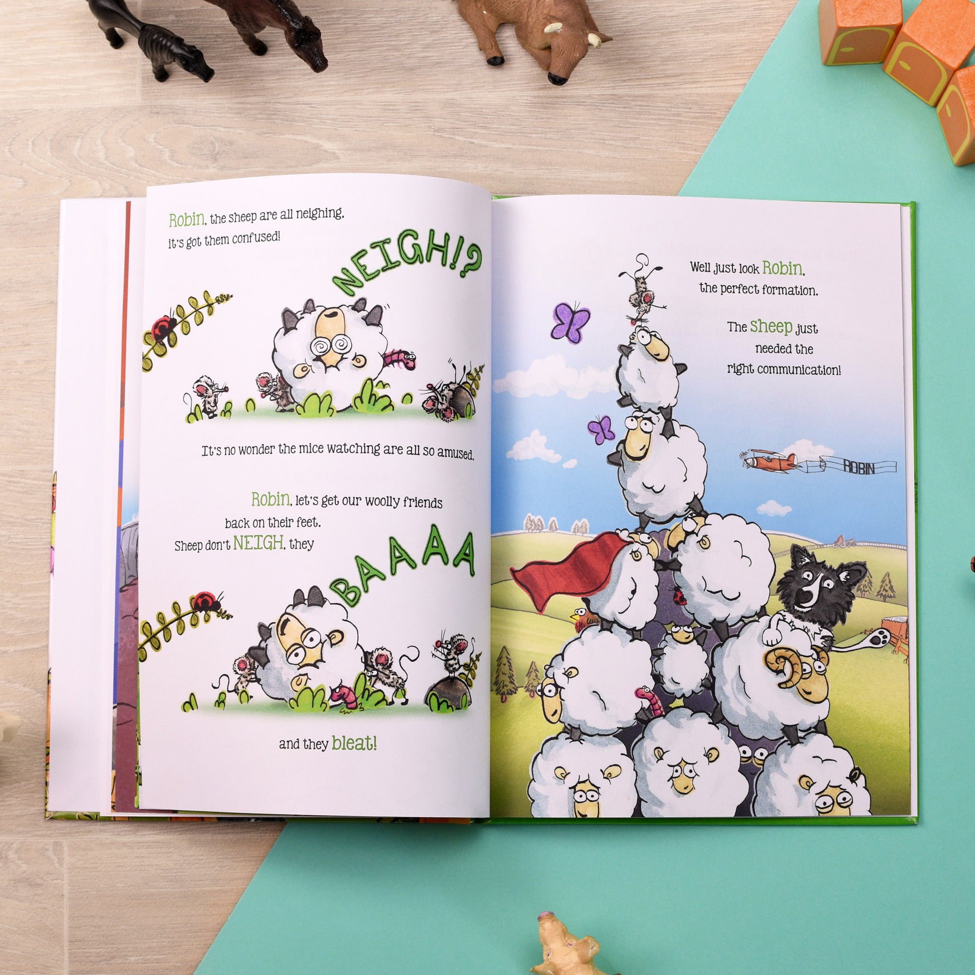 Personalised ‘My Day at the Farm’ Story Book