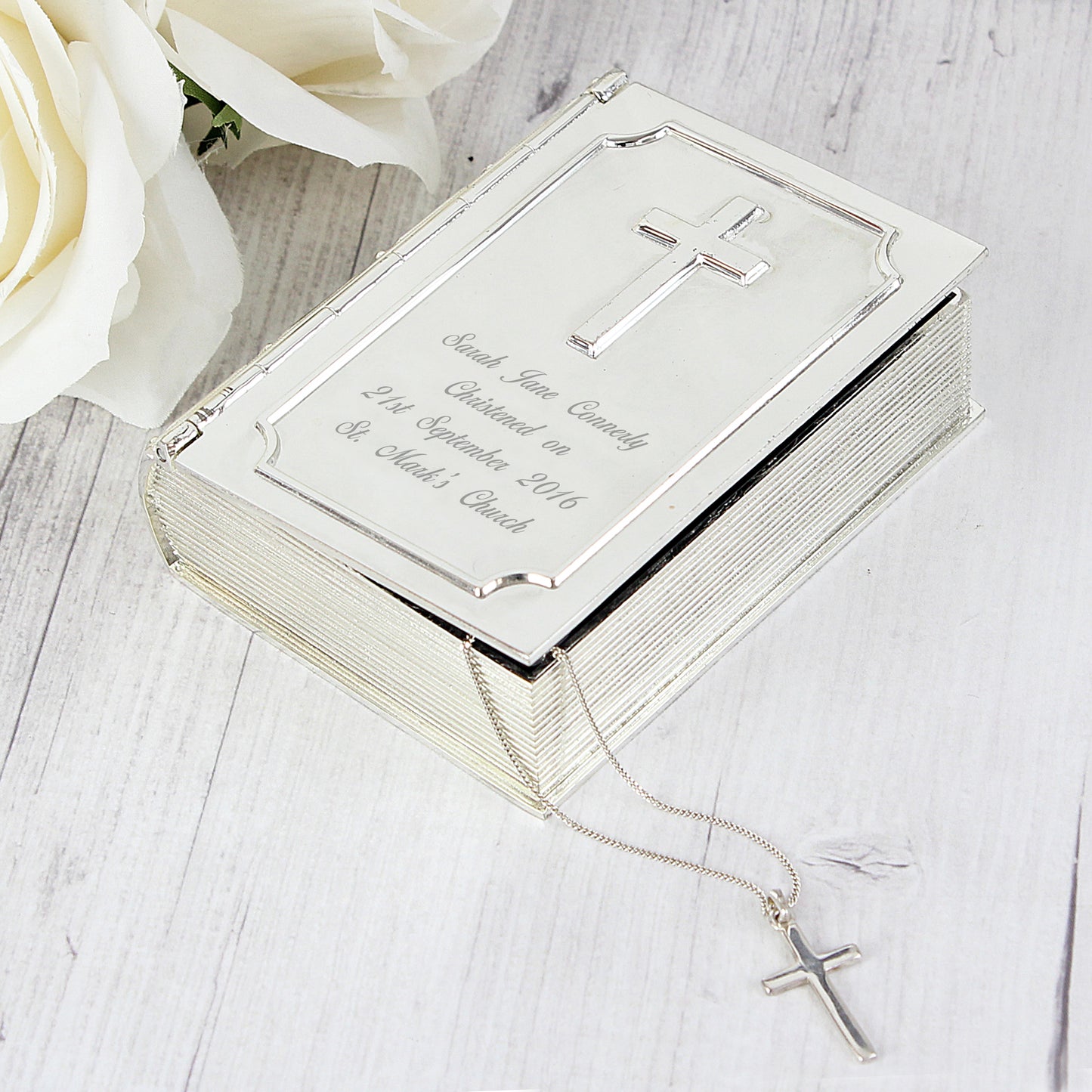 Personalised Bible Trinket Box - PCS Cufflinks & Gifts