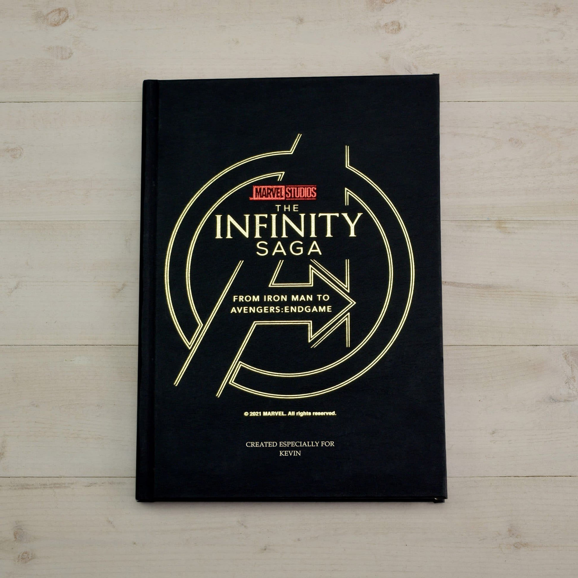 Personalised Marvel Infinity Saga Collection Story Book