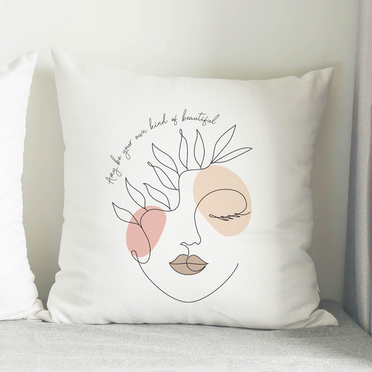 Personalised ‘Grace’ Fine Line Filled Cushion