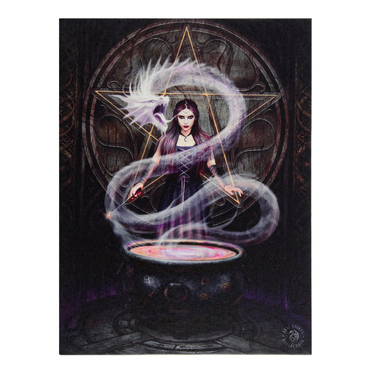 19x25 The Summoning Canvas Plaque By Anne Stokes - PCS Cufflinks & Gifts