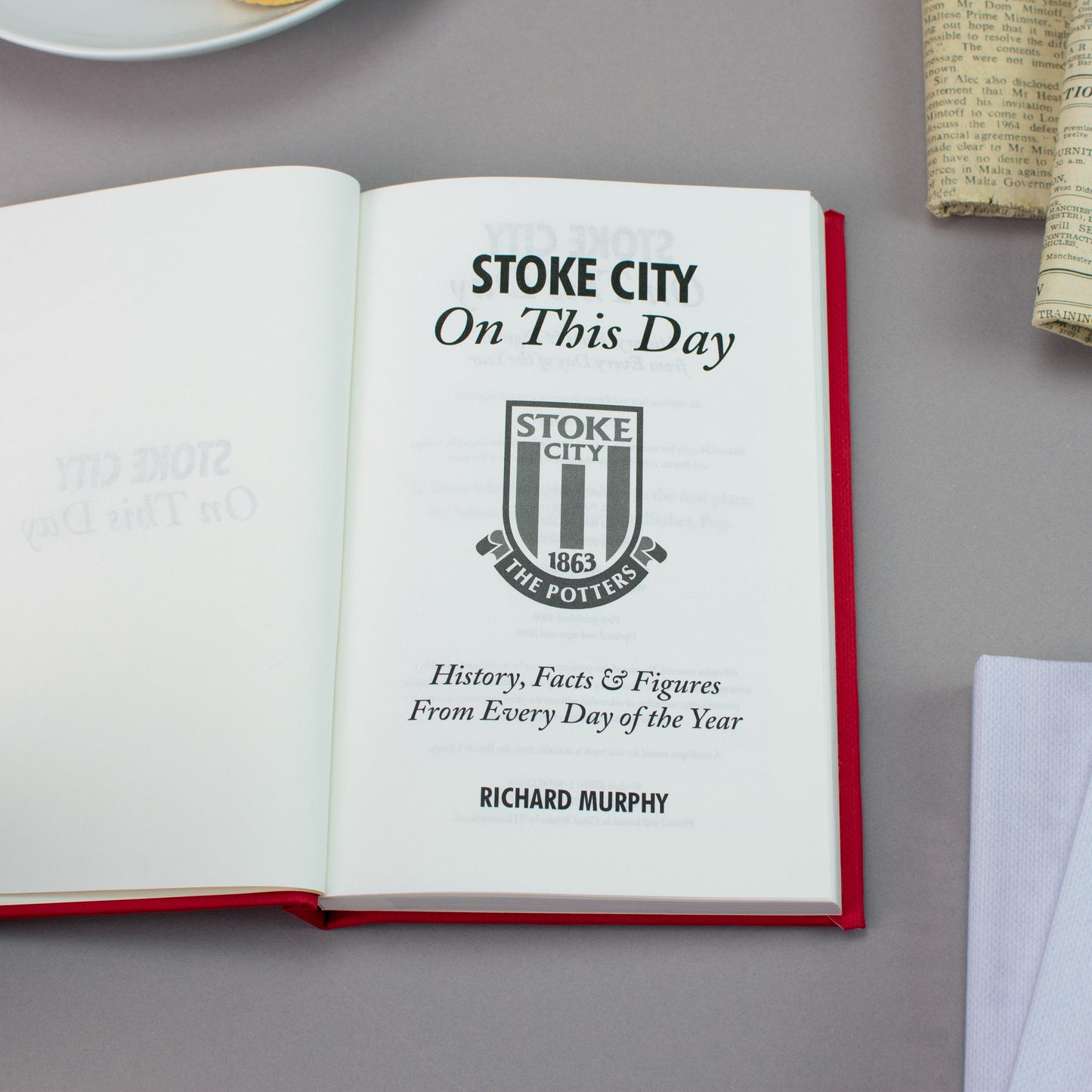 Personalised Stoke City On This Day Book