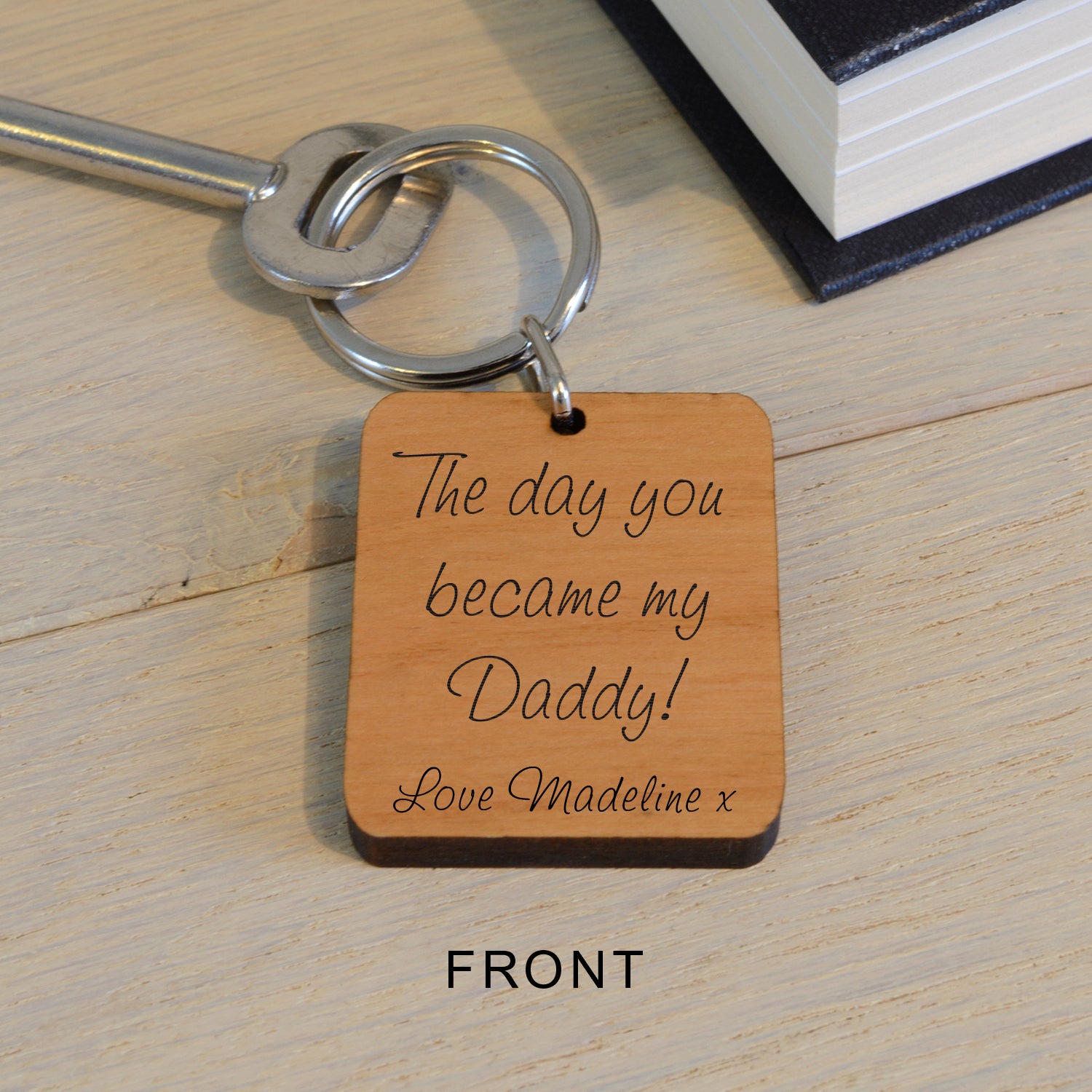 New Dad Keyring - The day you became my Daddy!
