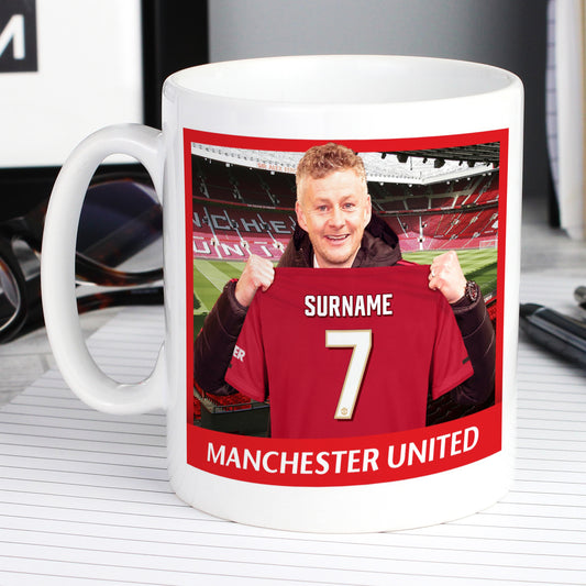 Manchester United FC Manager Personalised Mug