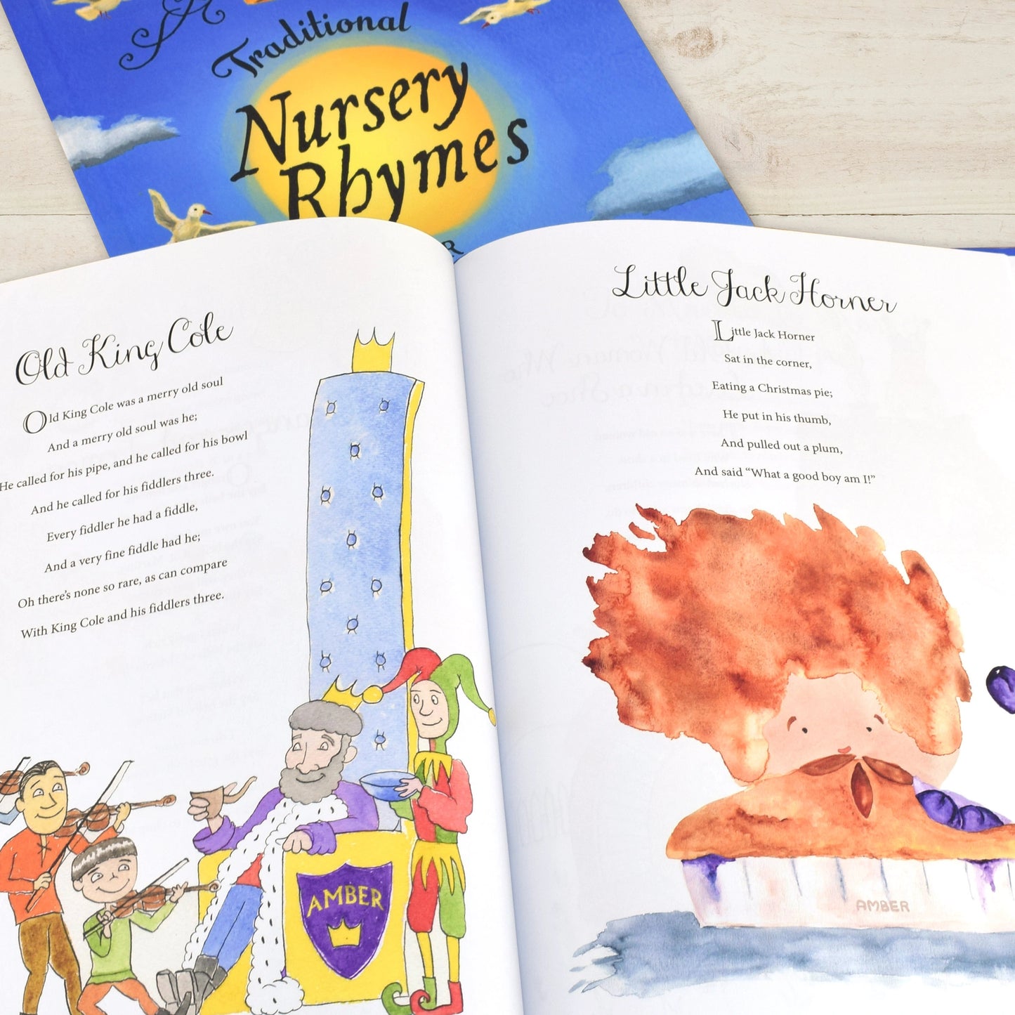 Personalised Traditional Nursery Rhymes Book