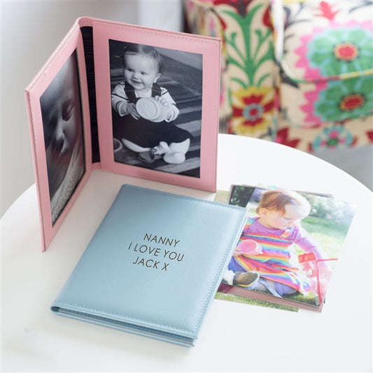 Personalised Leather Photo Frame - PCS Cufflinks & Gifts