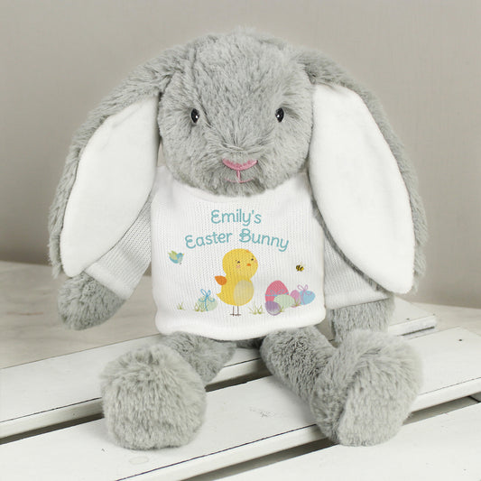 Personalised Easter Meadow Bunny Rabbit Soft Toy